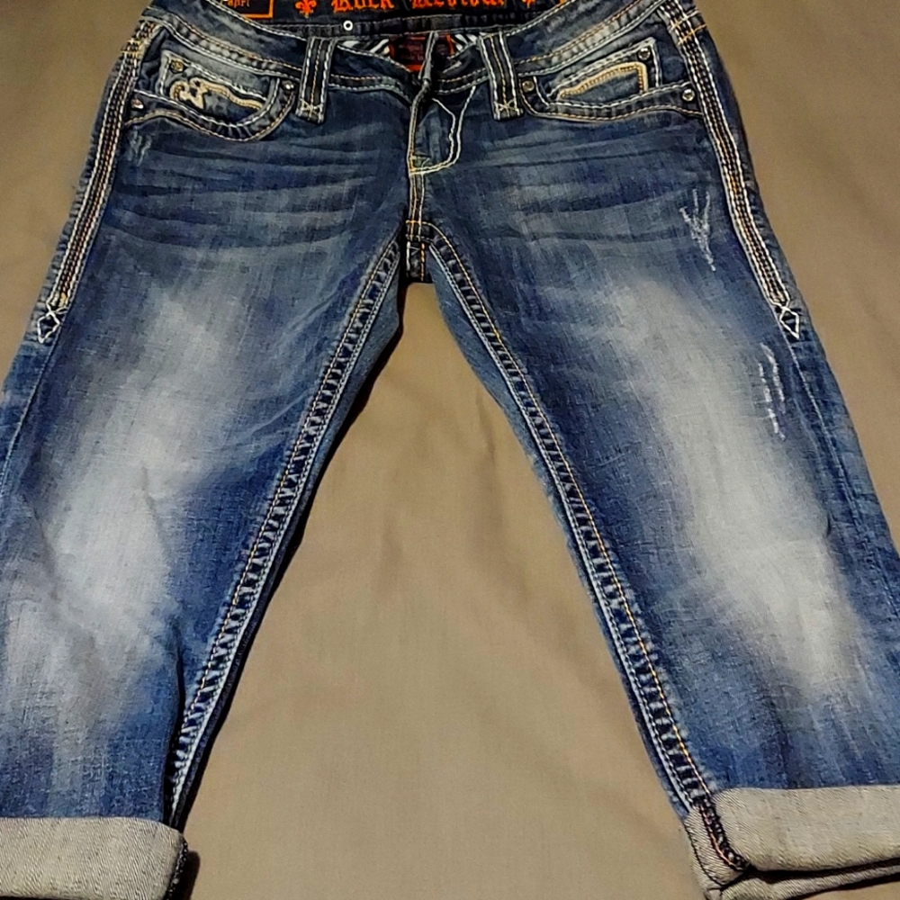 Rock Revival Capris